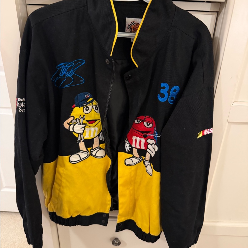 M&M's NASCAR Jacket with Cartoon Characters